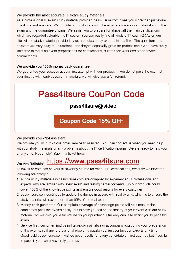 pass4itsure 010-151 coupon