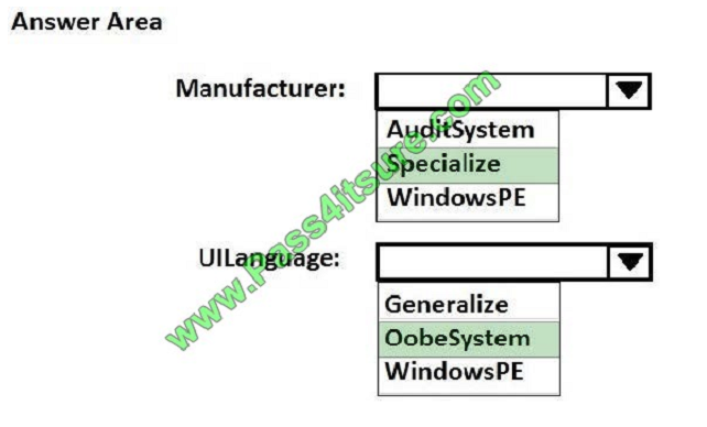 pass4itsure 70-735 exam question q6-1