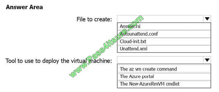 pass4itsure az-100 exam question q5